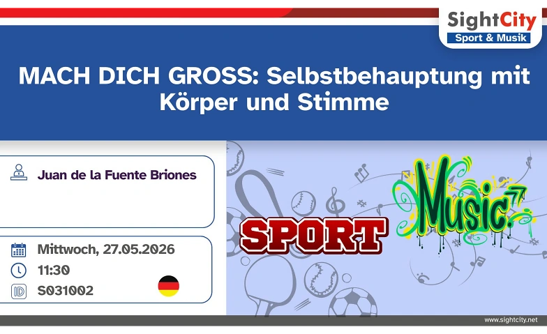 MACH DICH GROSS: Selbstbehauptung mit K&ouml;rper und Stimme Billets
