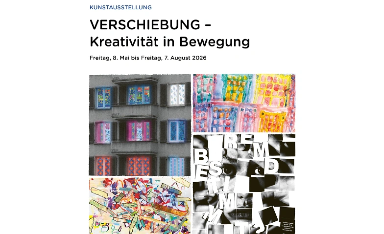 Event-Image for 'KUNSTAUSSTELLUNG VERSCHIEBUNG &ndash; Kreativit&auml;t in Bewegung'