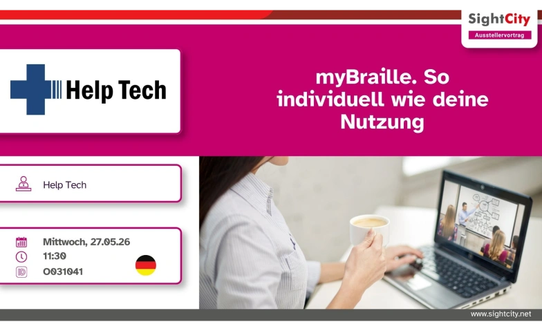 myBraille. So individuell wie deine Nutzung Billets