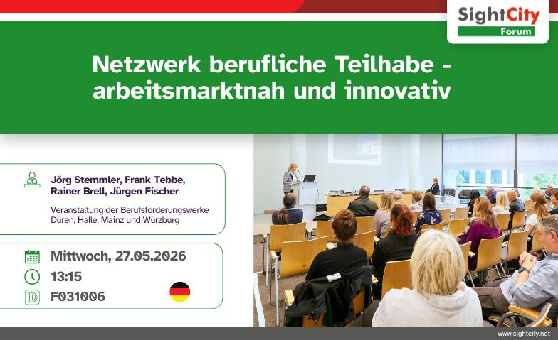 Netzwerk berufliche Teilhabe - arbeitsmarktnah und innovativ Billets