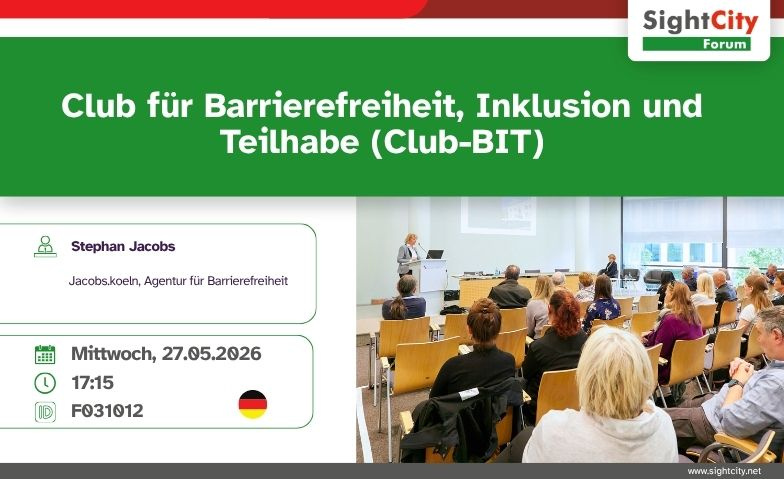 Club f&uuml;r Barrierefreiheit, Inklusion und Teilhabe (Club-BIT) Billets