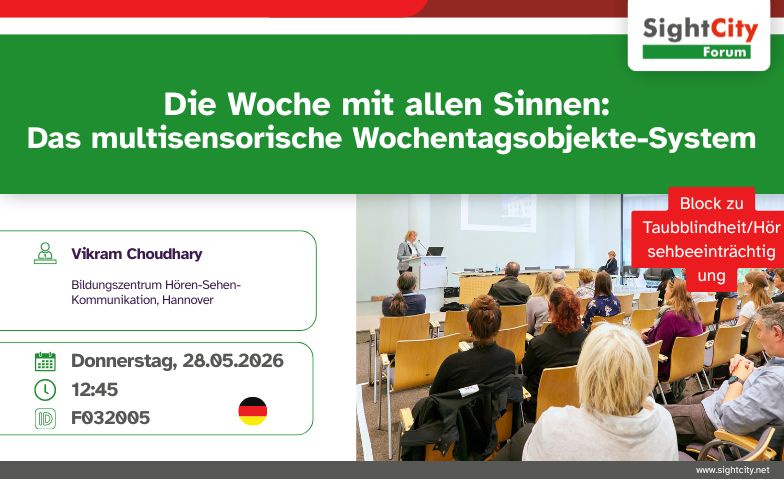 Woche mit allen Sinnen: Multisensorisches System Billets