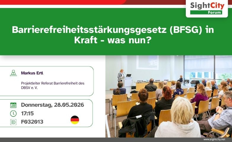 Barrierefreiheitsst&auml;rkungsgesetz (BFSG) in Kraft - was nun? Billets