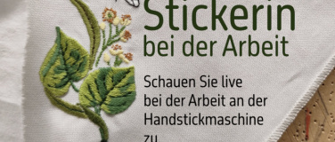 Event-Image for 'Sticken mit der 130-j&auml;hrigen Handstickmaschine'