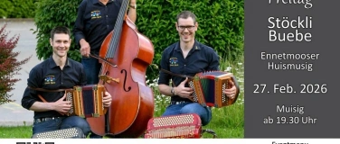 Event-Image for 'Jukebox - mit St&ouml;ckli Buebe - Freitag 27. Februar 2026'