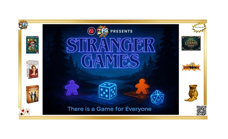 Stranger Games: Challenge, Play, Connect, Win! Tickets