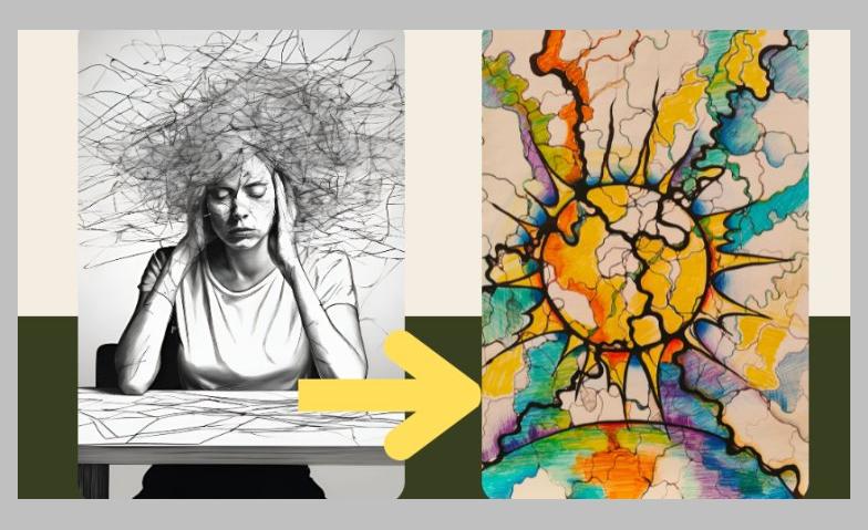 Event-Image for 'Stress reduzieren mit Stift und Linien'