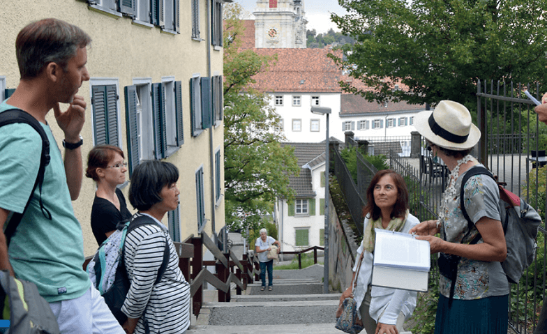 Stufe um Stufe öffnet sich der Blick auf die Stadt St.Gallen-Bodensee Tourismus, St. Gallen Tickets