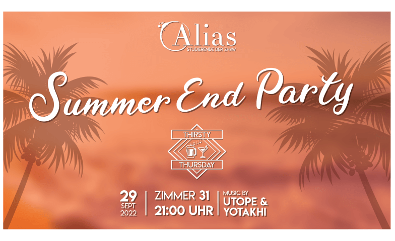Summer End Party Zimmer 31, Untere Vogelsangstrasse 8, 8400 Winterthur Tickets