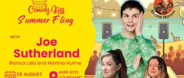 Event-Image for 'Comedy Kiss Summer Fling with Joe Sutherland'