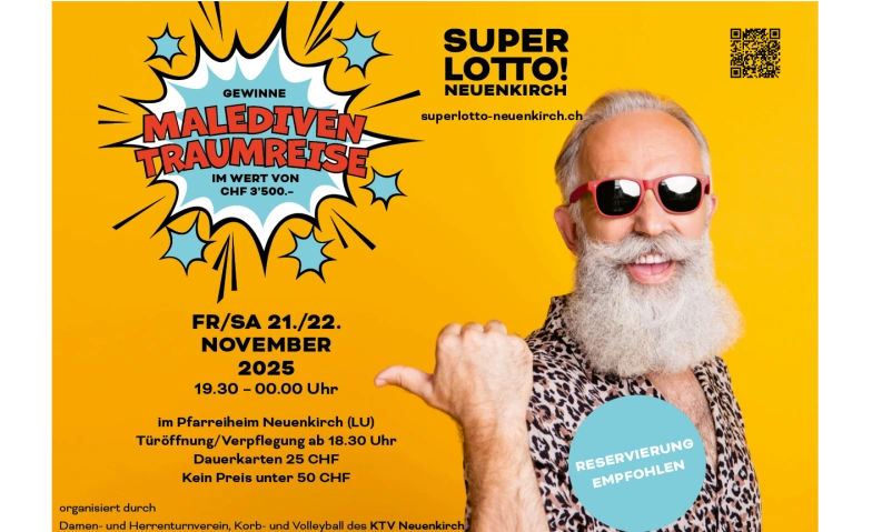 Super-Lotto Neuenkirch 2025 Samstag Tickets