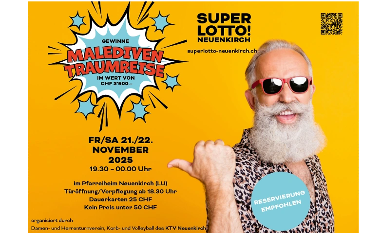 Super-Lotto Neuenkirch 2025 Freitag Tickets