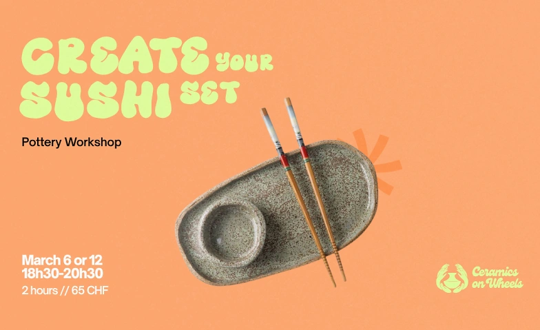 Event-Image for 'Create Your Sushi Set - Pottery Workshop'