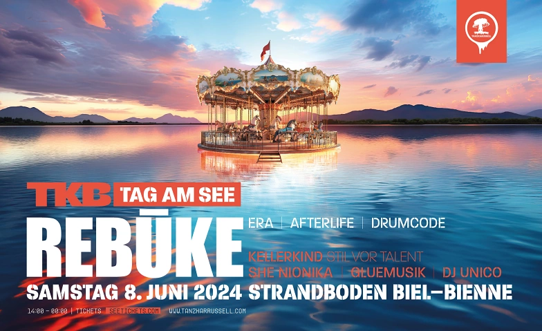 Event-Image for 'Tanzkarussell "Tag am See"w/ REBÜKE (Afterlife)'