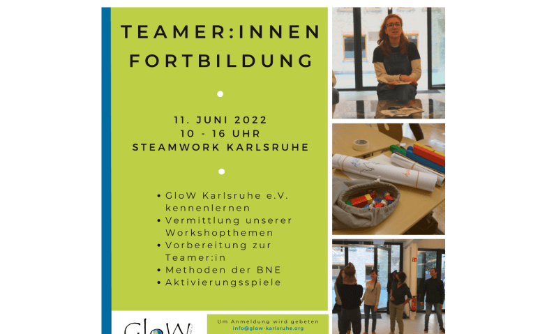 Teamer:innen Fortbildung GloW KArlsruhe e.V., Roonstraße 23A, 76137 Karlsruhe Tickets