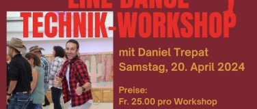 Event-Image for 'Line Dance Technik-Workshop mit Daniel Trepat'
