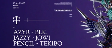 Event-Image for 'TELETECH x Technoabteil w/ BLK, Azyr, Jazzy & Jowi'