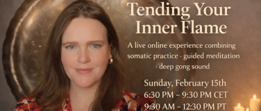 Event-Image for 'Tending Your Inner Flame: A Live Somatic & Gong Journey'
