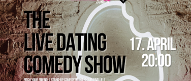 Event-Image for 'THE LIVE DATING COMEDY SHOW – Comedy Clubhouse'