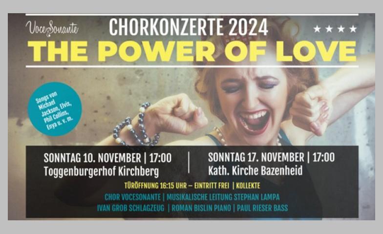 The Power Of Love &ndash; Chorkonzerte 2024 ${singleEventLocation} Billets