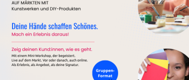 Event-Image for 'Vom Kunstwerk oder DIY-Produkt zum Workshop (Gruppenformat)'