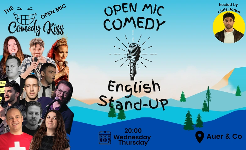 Thursday Open Mic Comedy, Zurich