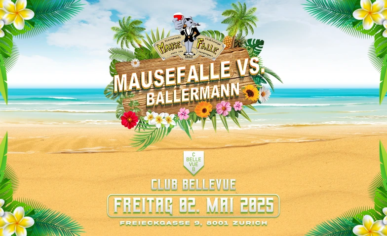 MAUSEFALLE - DIE REISE GEHT WEITER  MALLORCA EDITION CLUB BELLEVUE, Freieckgasse 9, 8001 Zurich Billets