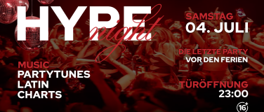 Event-Image for 'HYPE NIGHT  TALSTRASSE25, Z&Uuml;RICH (+16 / &Uuml;16)'