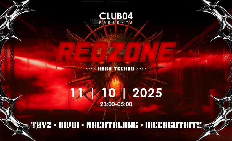 REDZONE - @CLUB04, ZÜRICH CLUB04, Brauerstrasse 37, 8004 Zürich Tickets