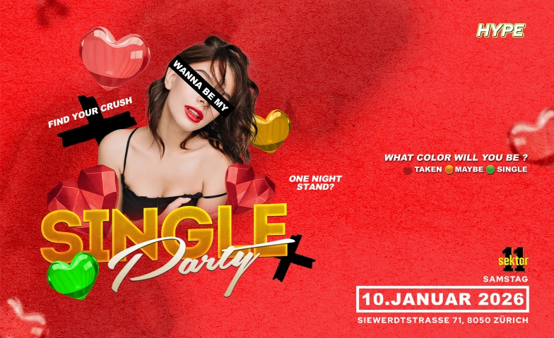 DIE GR&Ouml;SSTE &Uuml;16 PARTY IN Z&Uuml;RICH - SEKTOR11 SEKTOR 11, Siewerdtstrasse 71, 8050 Z&uuml;rich Tickets