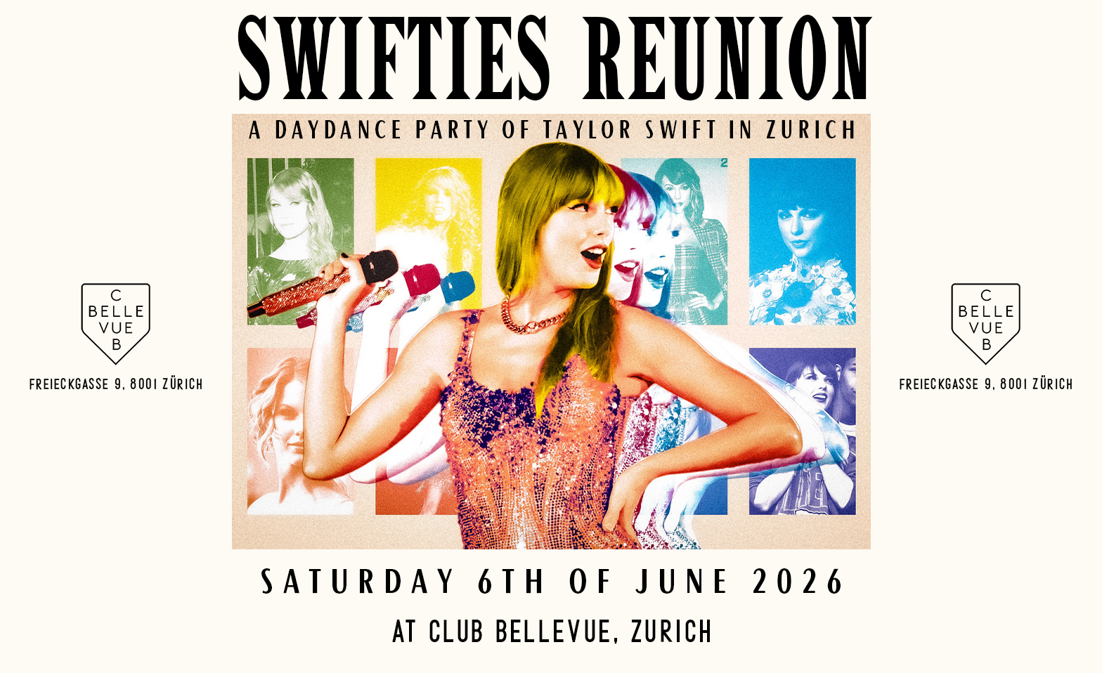 SWIFTIES REUNION - DAYDANCE PARTY in Zürich | Mottopartys
