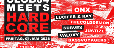 Event-Image for 'CLUB04 meets HARDCORE'