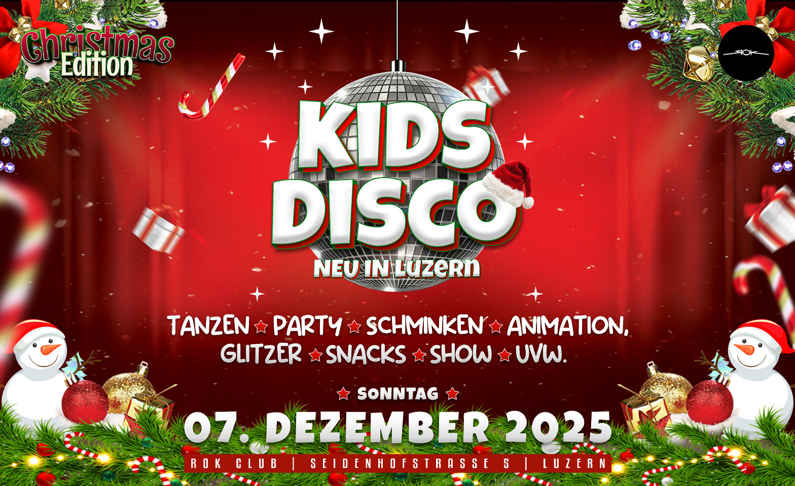 Kids Party - Luzern Chrismas Edition Billets