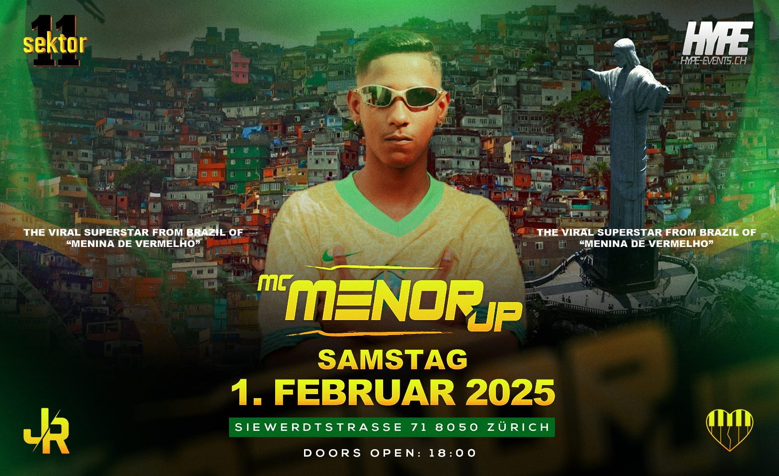 SEKTOR11 PR&Auml;SENTIERT: MC Menor JP (Special +14 Event) ${singleEventLocation} Billets