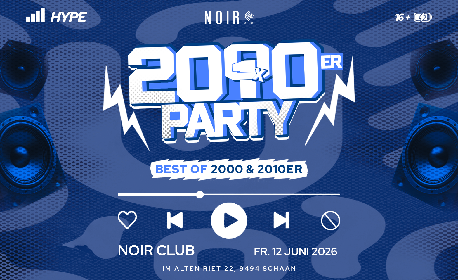 2010ER PARTY  NOIR CLUB, LIECHTENSTEIN Noir Club, Schaan Tickets