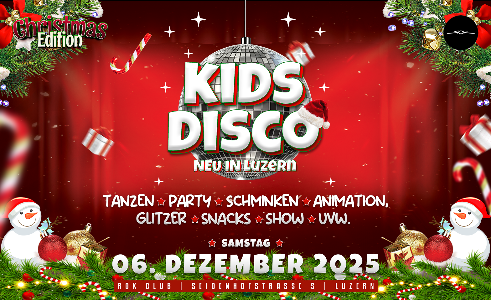 Kids Party Luzern - Chrismas Edition Billets
