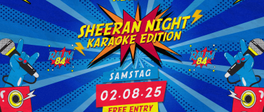 Event-Image for 'SHEERAN NIGHT - KARAOKE EDITION'