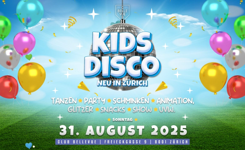 KIDS PARTY - ZÜRICH Club Bellevue Tickets
