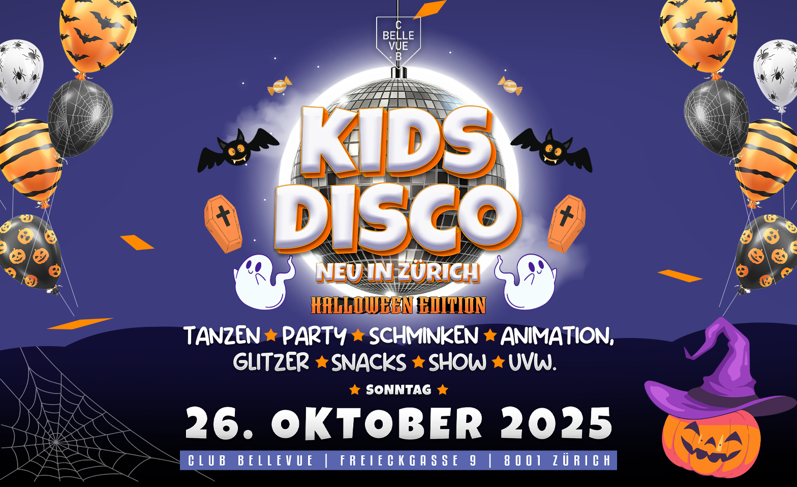 KIDS PARTY - @ CLUB BELLEVUE - HALLOWEEN EDITION Tickets