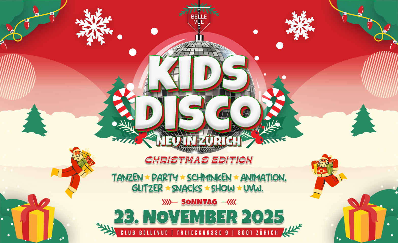 KIDS PARTY - @ CLUB BELLEVUE (STRENG LIMITIERTE PL&Auml;TZE) Tickets
