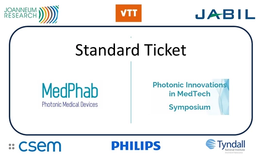 Logo de sponsoring de l'événement Symposium: Photonic Innovations in MedTech