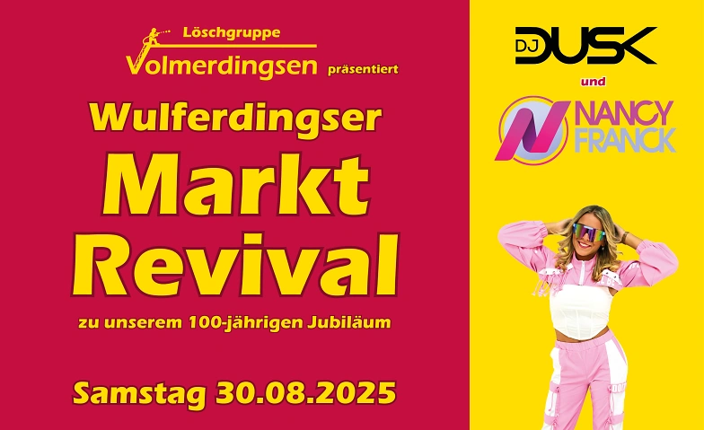 Wulferdingser Markt Revival - DJ Dusk und Nancy Franck Billets