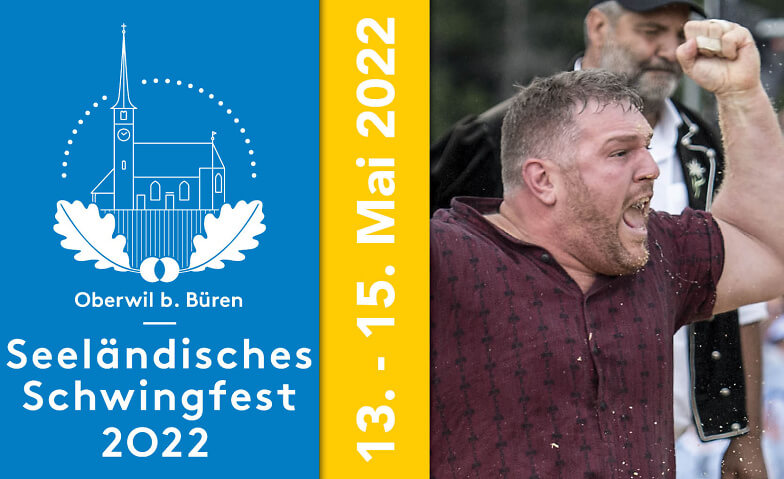 Seeländisches Schwingfest 2022 Oberwil b.B. Festplatz Seeländisches Schwingfest 2022, Lüterswilstrasse 21, 3298 Oberwil bei Büren Tickets