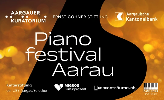 Sponsoring logo of 9. Pianofestival Aarau 2026 «Magische Momente»: Konzert 4 event