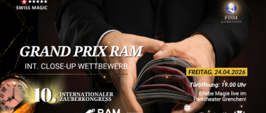 Event-Image for '10. Int. Zauberkongress &laquo;GRAND PRIX RAM&raquo; Close-Up Wettbewerb'