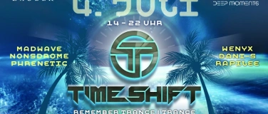 Event-Image for 'TIMESHIFT - Dayparty - TRANCE  REMEMBER TRANCE'