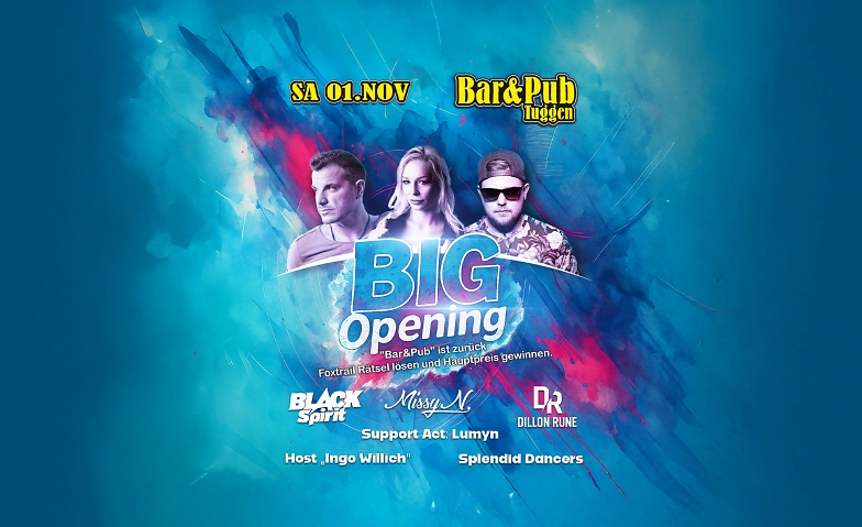 Bar & Pub Big Opening - Together back to the Future Billets