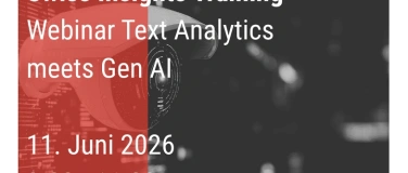 Event-Image for 'SI TRAINING: Webinar Text Analytics meets Gen AI'