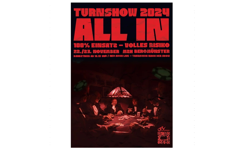 Turnshow ALL IN, 100% Einsatz - volles Risiko ${singleEventLocation} Tickets