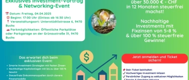 Event-Image for 'Exklusiver Investment Vortrag & Networking-Event'